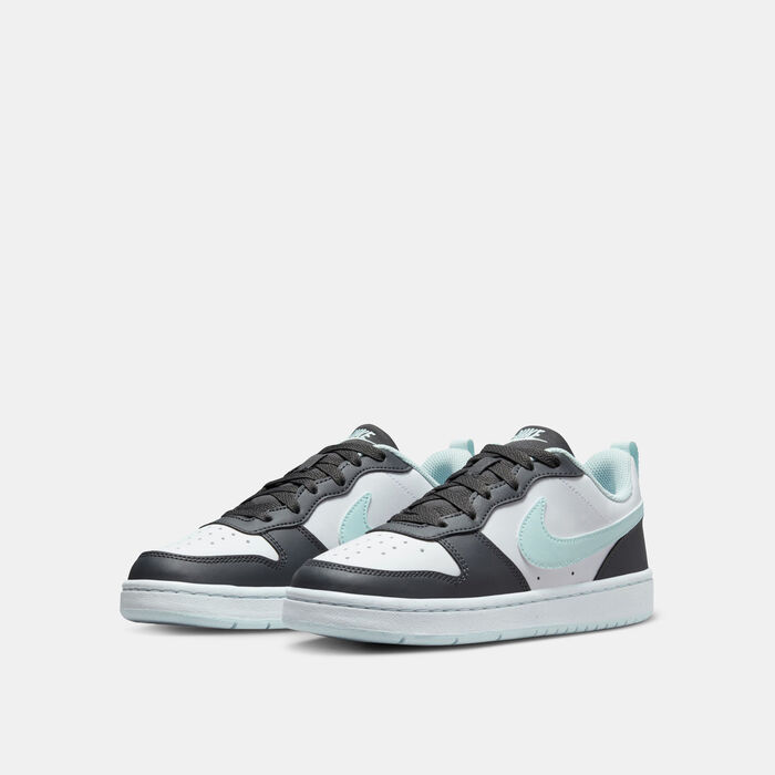Nike Kids' Court Borough Low Recraft Shoes White Nike Kids' Court Borough Low Recraft Shoes White image number 1