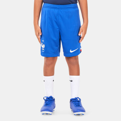 Nike Kids' France Dri-FIT Stadium Away Shorts - 2022 Blue