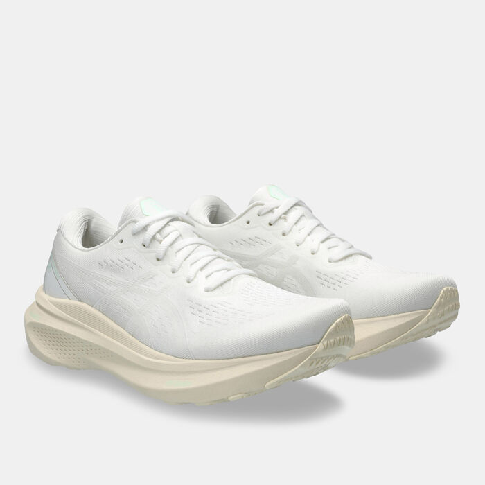 ASICS Women's GEL-KAYANO 30 Running Shoes White ASICS Women's GEL-KAYANO 30 Running Shoes White image number 1