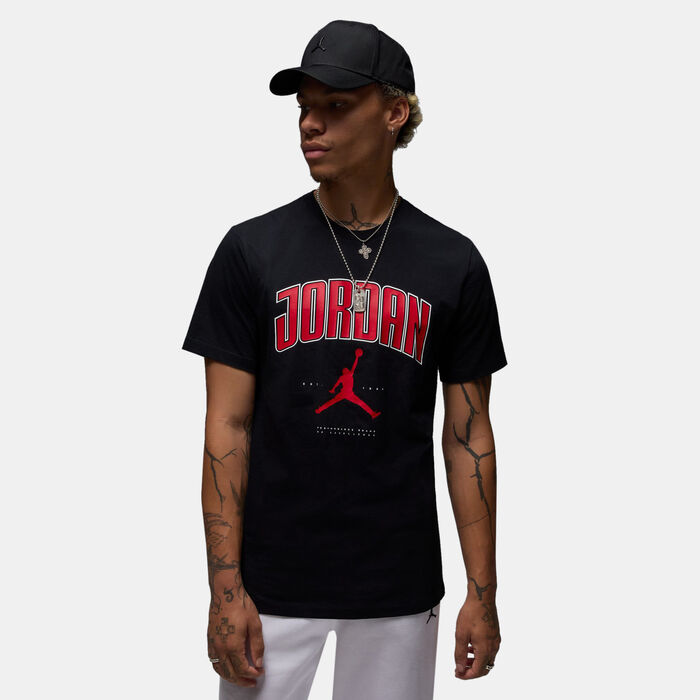 Jordan Men's Logo T-shirt Black Jordan Men's Logo T-shirt Black image number 0