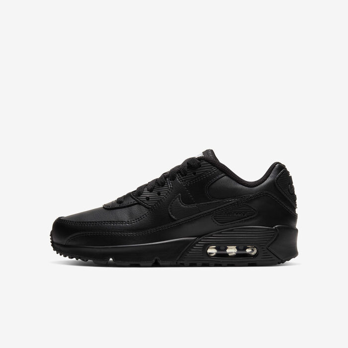 Nike Kids' Air Max 90 LTR Shoes Black Nike Kids' Air Max 90 LTR Shoes Black image number 0