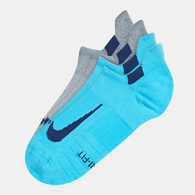 Nike Multiplier Running No-Show Socks (2 Pack)