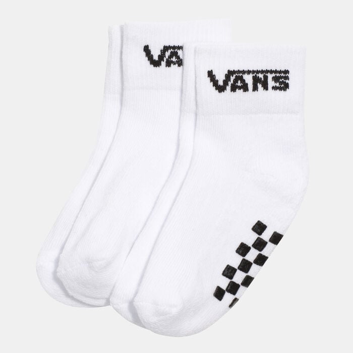 Vans Kids' Classic Crew Socks (2 Pairs) White image number 0