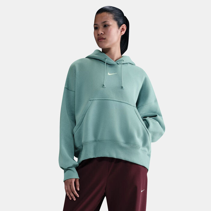 Nike Women's Sportswear Phoenix Fleece Hoodie Grey image number 0