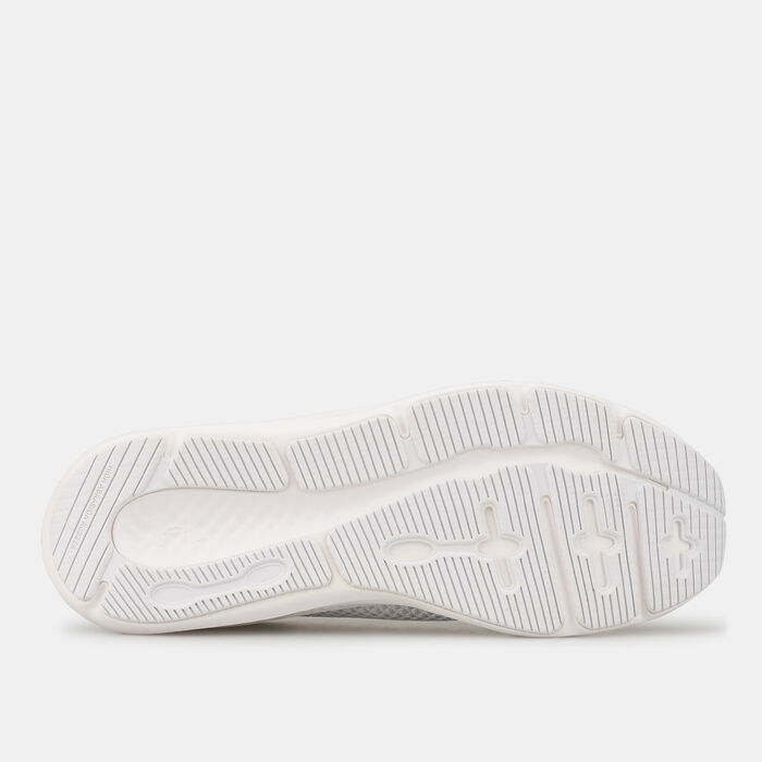 Under Armour Men's UA Charged Pursuit 3 Running Shoe White image number 3