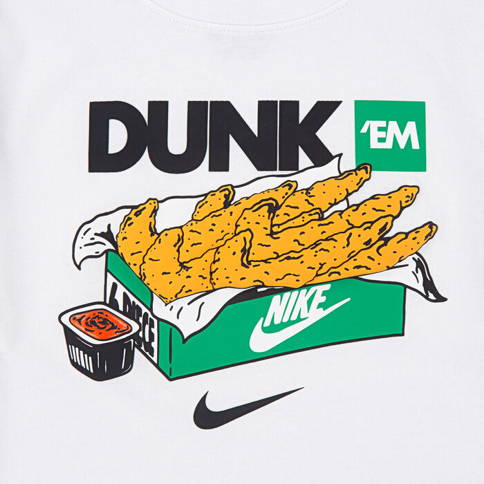 Nike Kids' Dunk 'Em Tenders T-Shirt White image number 2