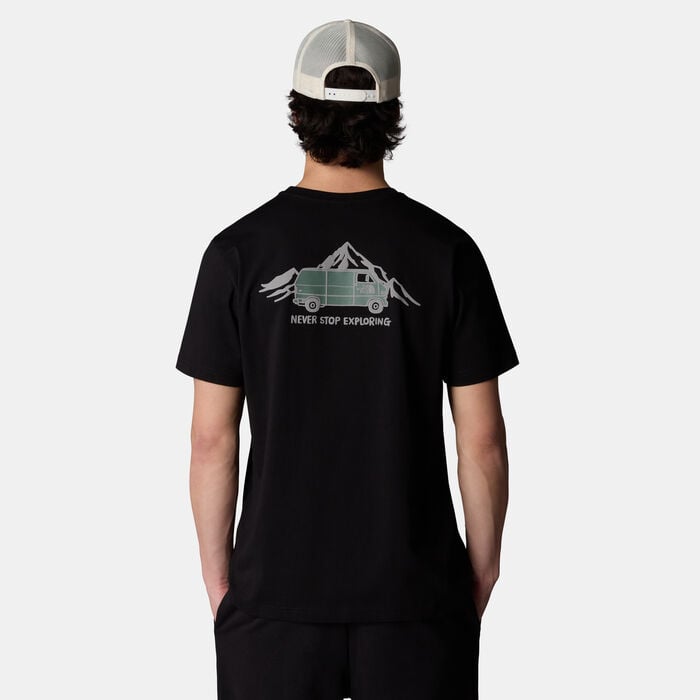 The North Face Men's Graphic T-Shirt Black The North Face Men's Graphic T-Shirt Black image number 1