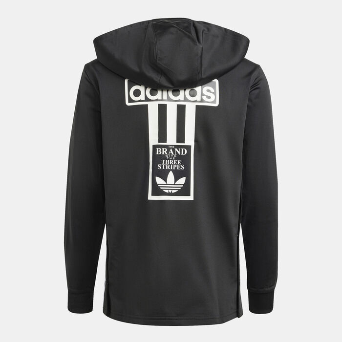 adidas Originals Kids' Adibreak Full-Zip Hoodie Black adidas Originals Kids' Adibreak Full-Zip Hoodie Black image number 1