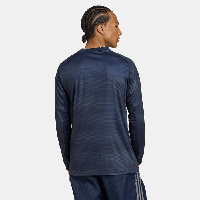 adidas Men's Real Madrid 25/26 Away Replica Football Jersey Blue adidas Men's Real Madrid 25/26 Away Replica Football Jersey Blue image number 1