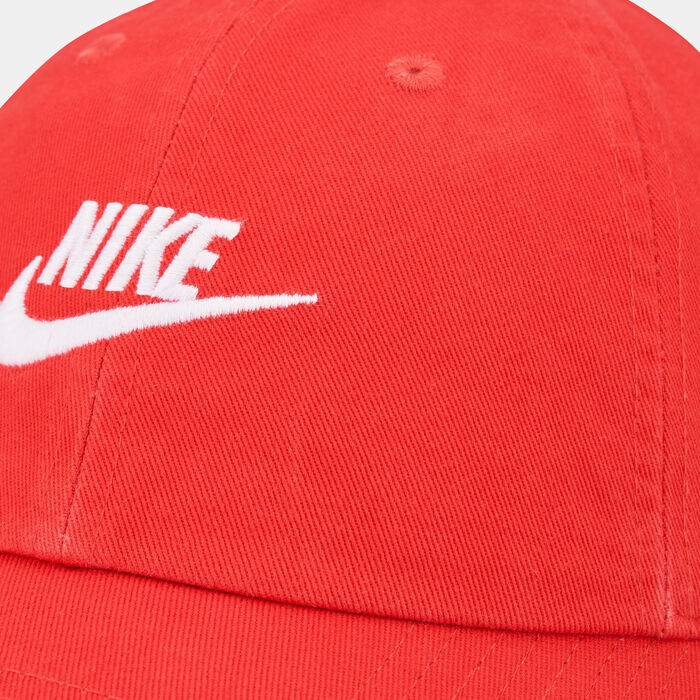 Nike Club Unstructured Futura Wash Cap Red Nike Club Unstructured Futura Wash Cap Red image number 2