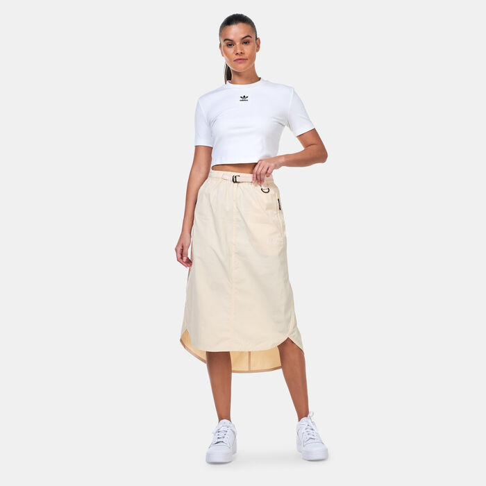 adidas Originals Women's adidas Adventure Skirt Beige image number 3