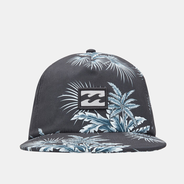 Billabong Men's Platform Print Strapback Cap Black Billabong Men's Platform Print Strapback Cap Black image number 0