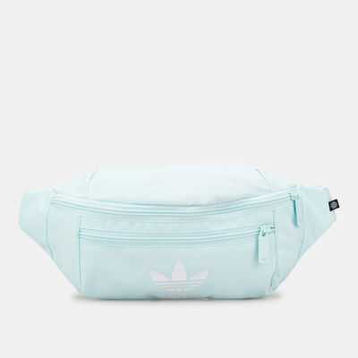 adidas Originals Men's Adicolour Classic Waist Pack Blue adidas Originals Men's Adicolour Classic Waist Pack Blue
