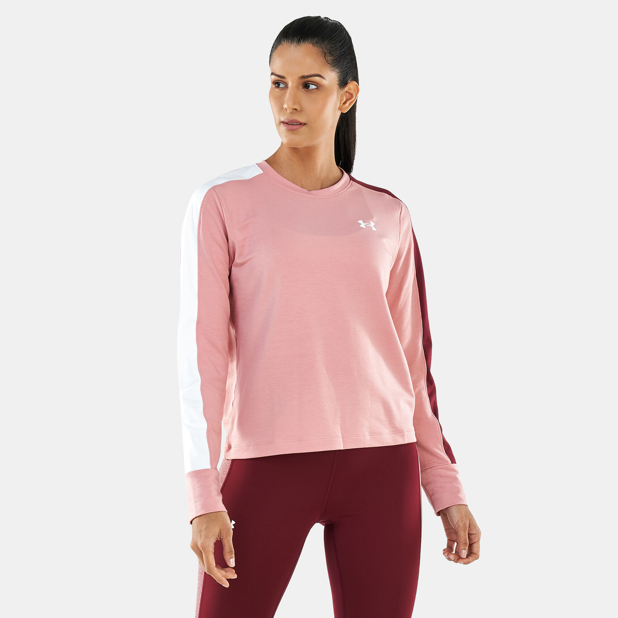 Adidas colorblock on sale crew sweatshirt