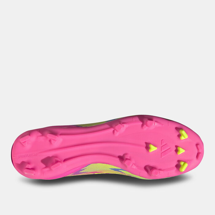 adidas F50 League Firm/Multi-Ground Football Shoes Pink adidas F50 League Firm/Multi-Ground Football Shoes Pink image number 3