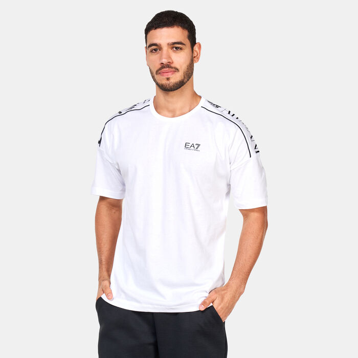 EA7 Emporio Armani Men's Logo T-Shirt White EA7 Emporio Armani Men's Logo T-Shirt White image number 0