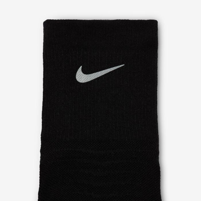 Nike Dri-FIT Trail Running Ankle Socks (1 Pair) Black Nike Dri-FIT Trail Running Ankle Socks (1 Pair) Black image number 3