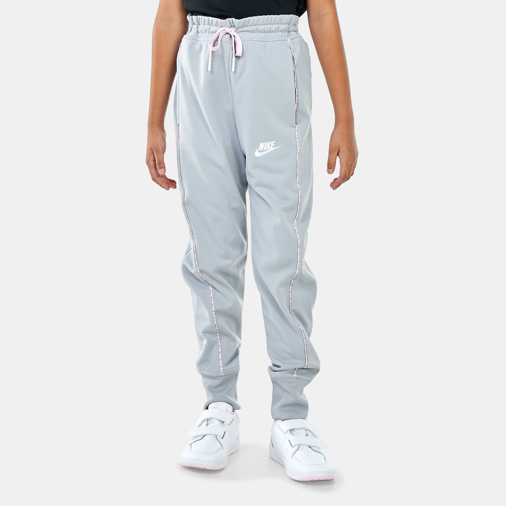 Nike grey tracksuit kids store