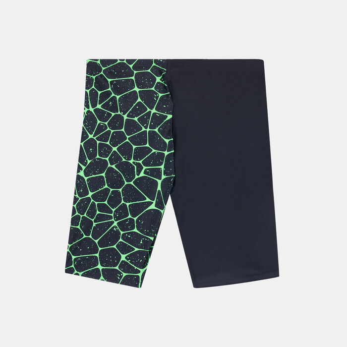 Speedo Kids' Digital Allover V Cut Swimming Jammers Black Speedo Kids' Digital Allover V Cut Swimming Jammers Black image number 1