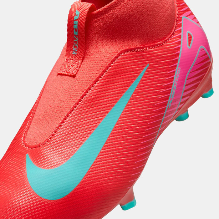 Nike Kids' Mercurial Superfly 10 Academy Multi-Ground Football Shoes Red image number 4