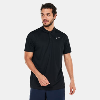Nike Men's Dri-FIT Victory Solid Golf Polo Shirt Black Nike Men's Dri-FIT Victory Solid Golf Polo Shirt Black