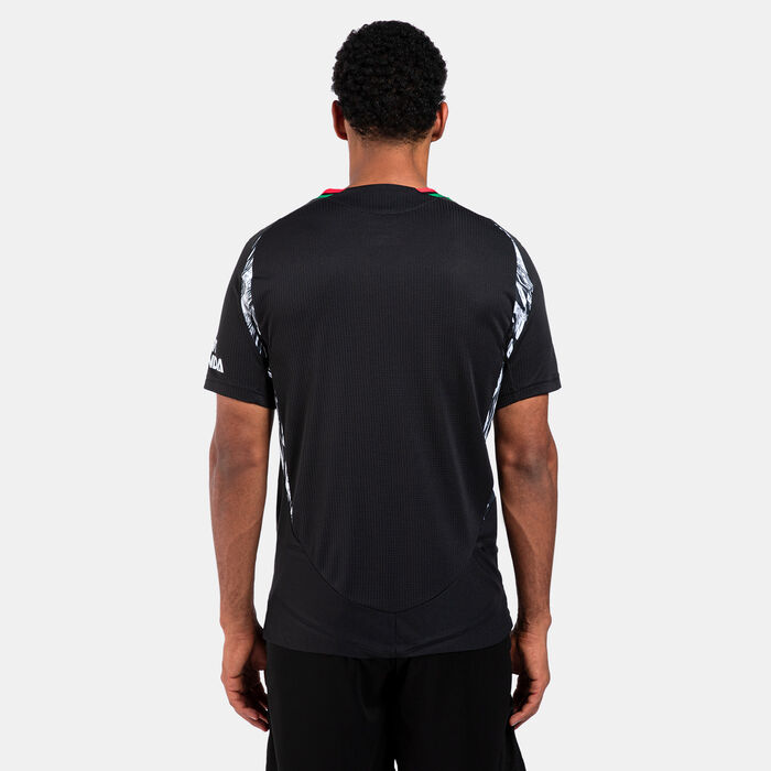 adidas Men's Arsenal 24/25 Authentic Away Football Jersey Black adidas Men's Arsenal 24/25 Authentic Away Football Jersey Black image number 1