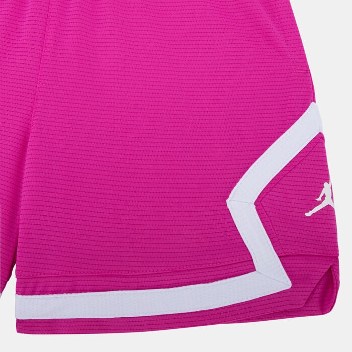 Jordan Kids' Dri-FIT Sport Diamond Basketball Shorts (Older Kids) Pink Jordan Kids' Dri-FIT Sport Diamond Basketball Shorts (Older Kids) Pink image number 2