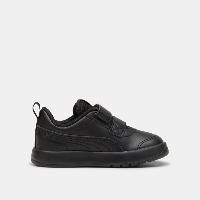 PUMA Kids' Courtflex v3 Velcro Shoes Black PUMA Kids' Courtflex v3 Velcro Shoes Black image number 2