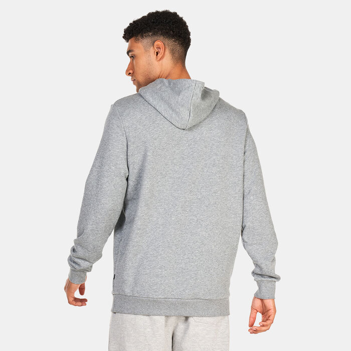PUMA Men's Essential+ Logo Lab Hoodie Grey image number 1