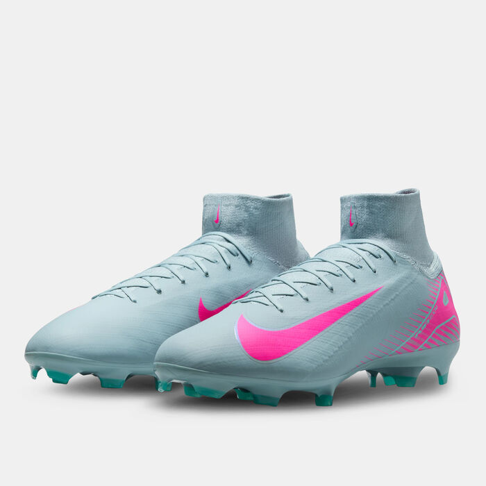 Nike Men's Mercurial Superfly 10 Pro Firm Ground Football Shoes Blue Nike Men's Mercurial Superfly 10 Pro Firm Ground Football Shoes Blue image number 1