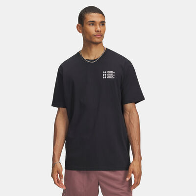 Under Armour Men's Triple Stack Logo T-Shirt Black