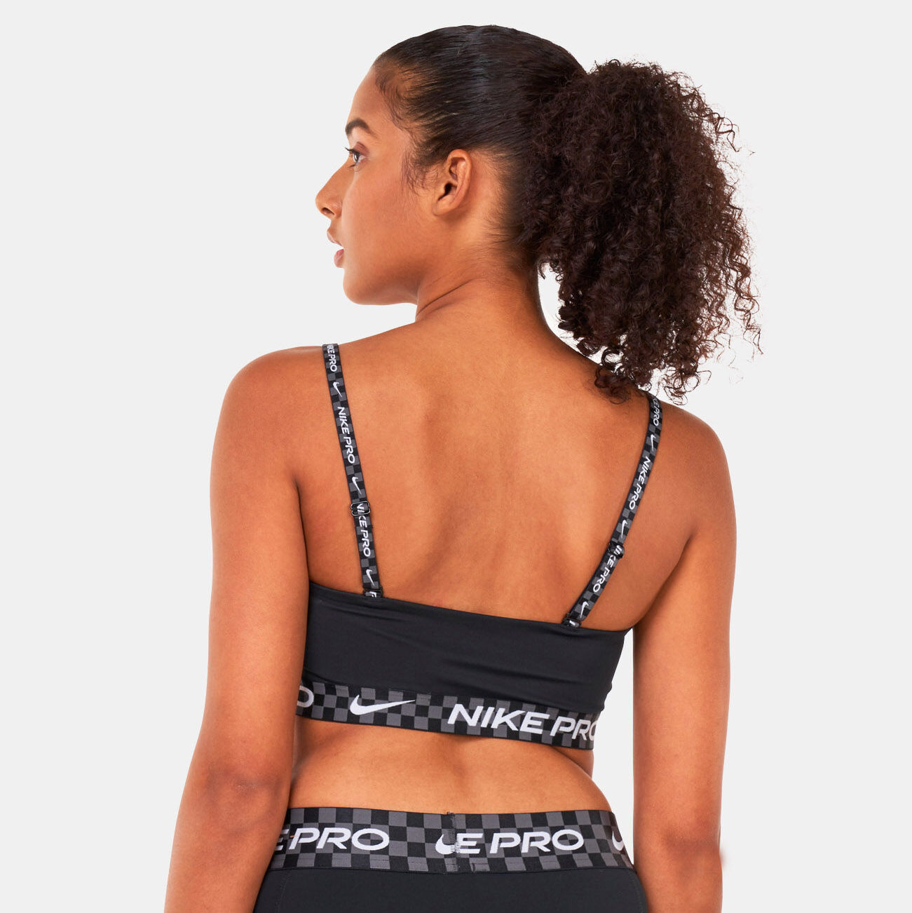 Nike bandeau and shorts set sales
