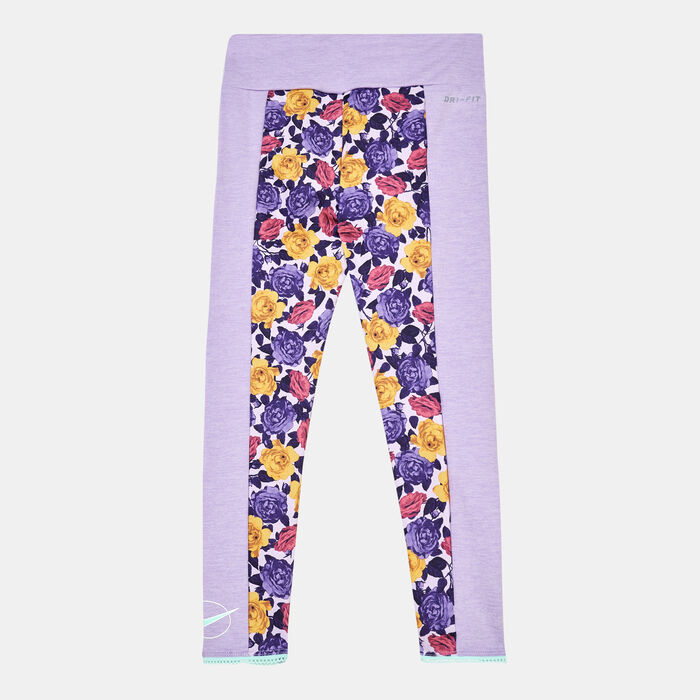 Nike Kids' Dri-FIT Leggings (Younger Kids) Purple image number 1