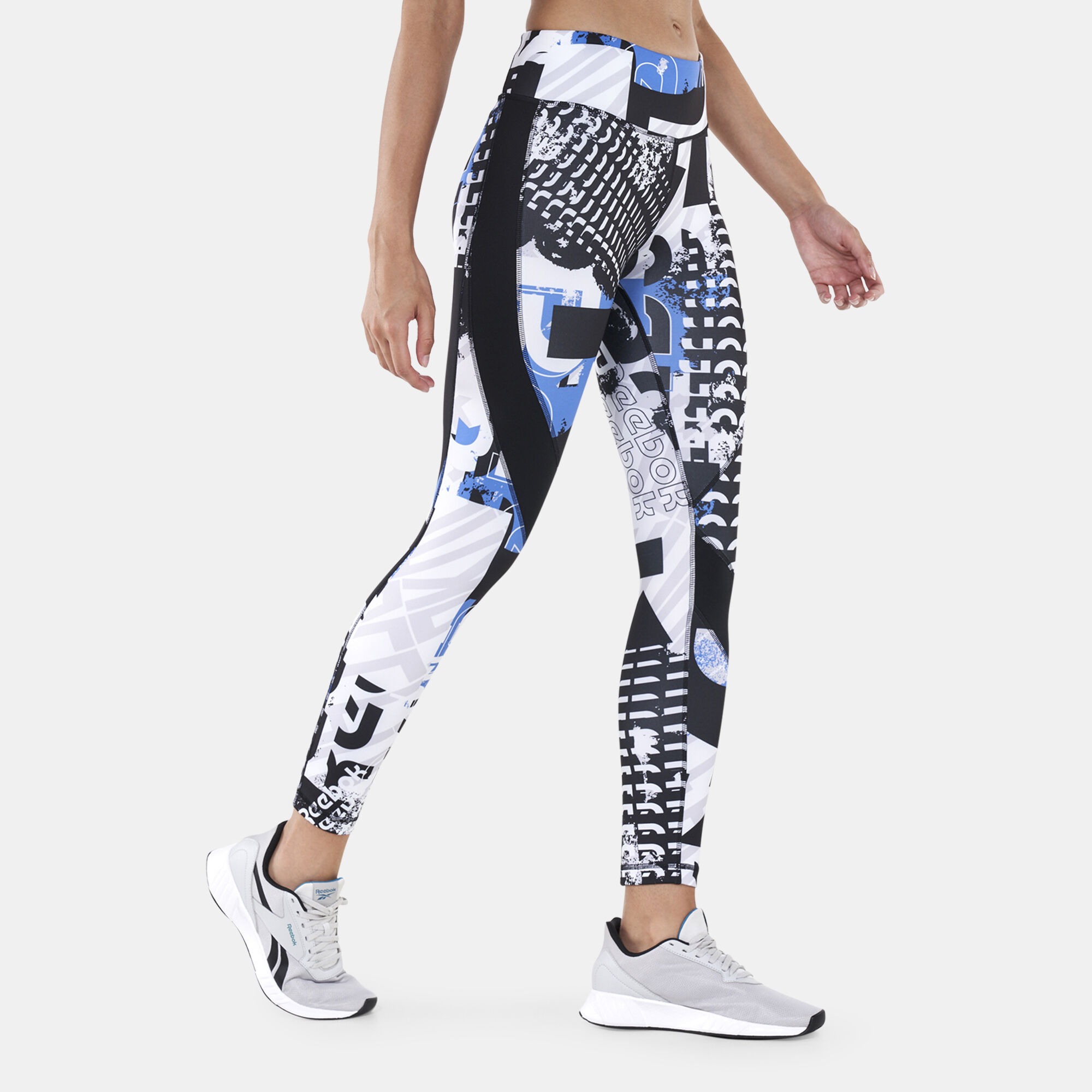 Buy Reebok Women s Workout Ready Meet You There Printed Leggings