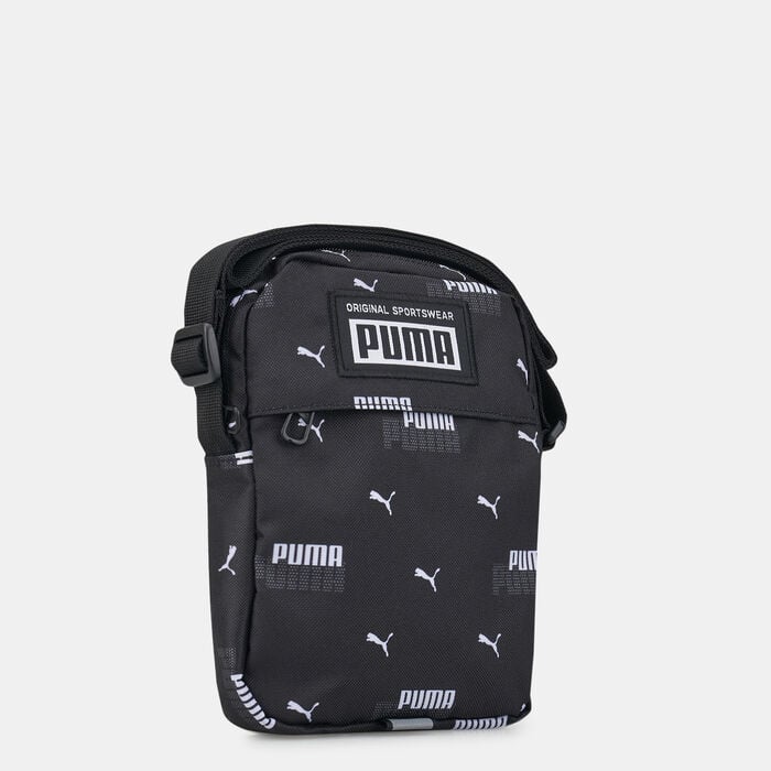 PUMA Men's Academy Portable Crossbody Bag Black PUMA Men's Academy Portable Crossbody Bag Black image number 2