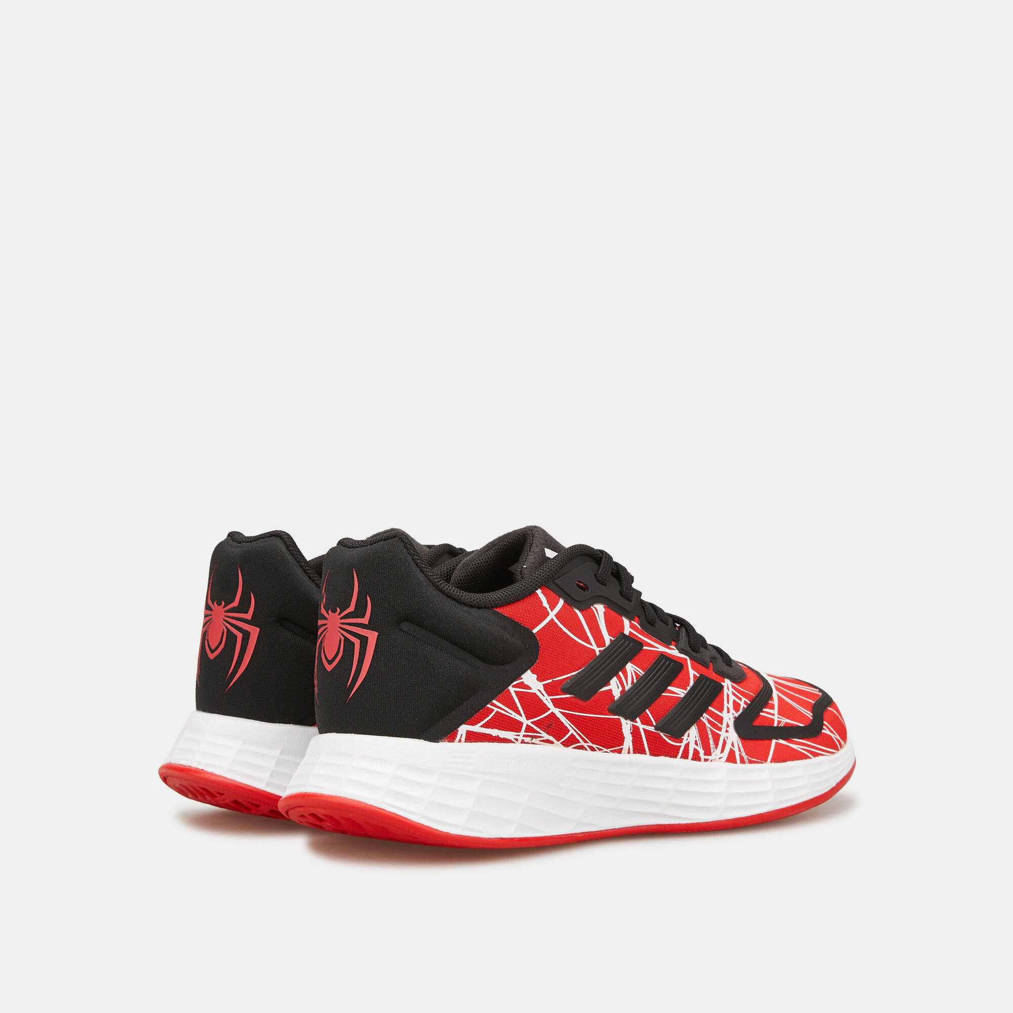 Kids Marvel Duramo 10 Miles Morales Lace Shoe Red adidas in KSA SSS