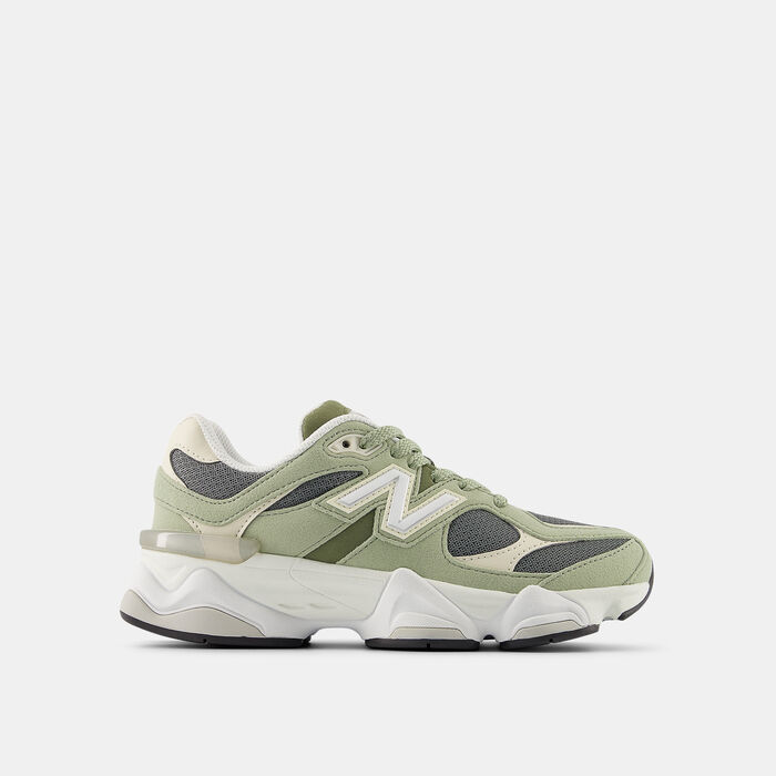 New Balance Kids' 9060 Shoes Green New Balance Kids' 9060 Shoes Green image number 1