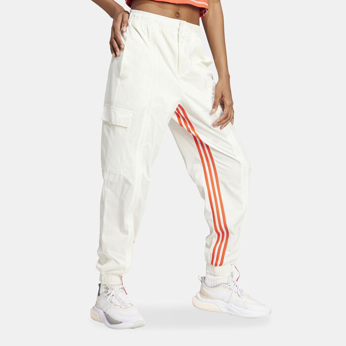 adidas Women's Versatile Dance Cargo Pants White image number 2