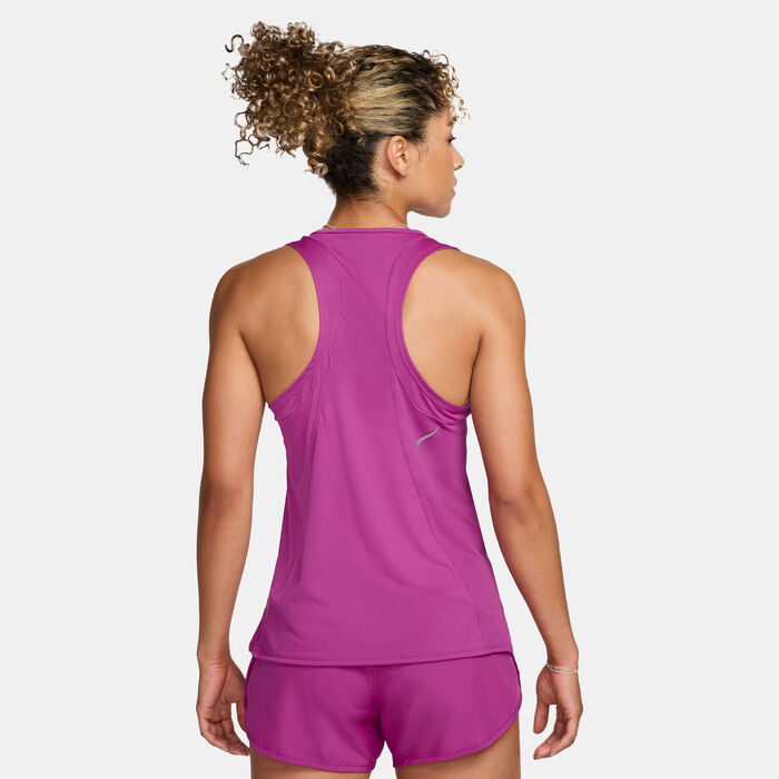 Nike Women's Dri-FIT Race Running Singlet Pink image number 1