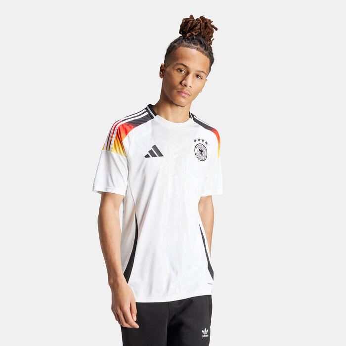 adidas Men's Germany Replica Home Football Jersey - 2024 White image number 0
