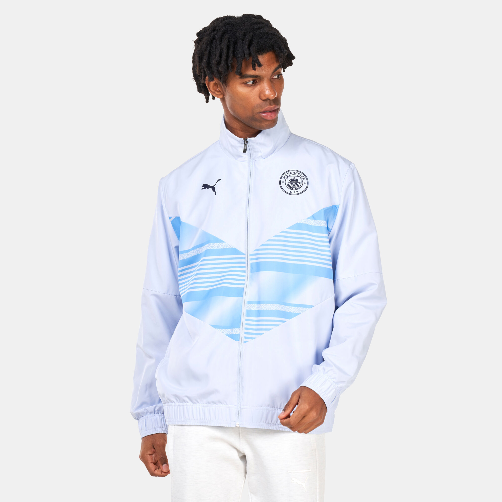 Men s Man City Pre Match Football Jacket
