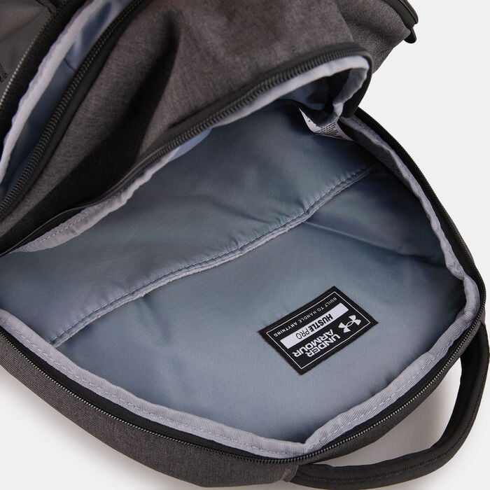 Under Armour UA Hustle Pro Backpack Black Under Armour UA Hustle Pro Backpack Black image number 3