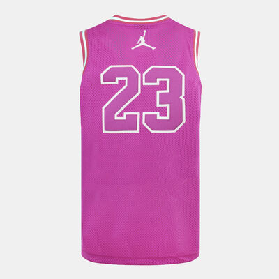 Jordan Kids' 23 Jersey Top Pink