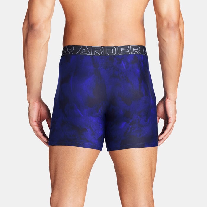 Under Armour Men's Performance Tech Boxerjock Boxers (3 Pack) Blue Under Armour Men's Performance Tech Boxerjock Boxers (3 Pack) Blue image number 1