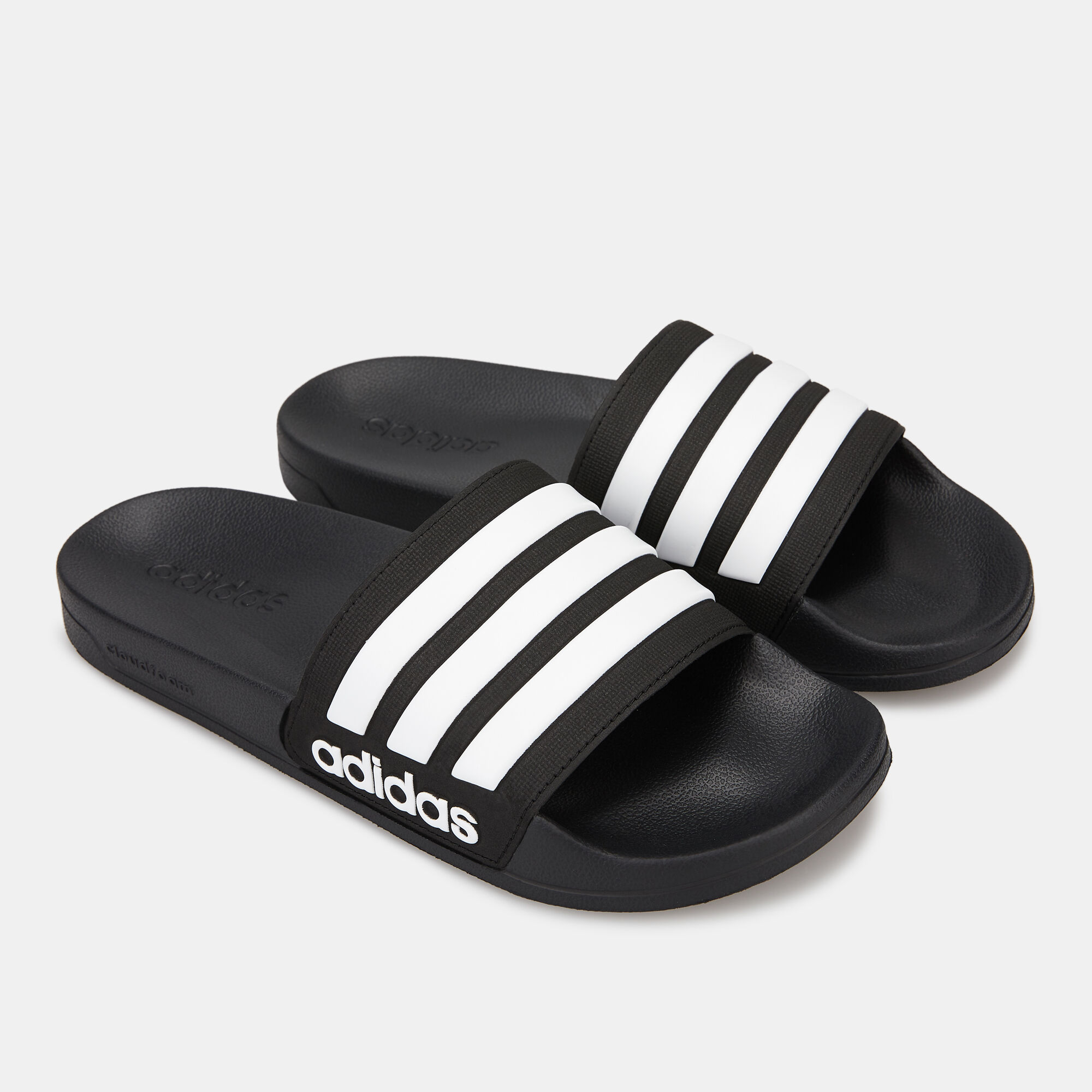 Adidas cloudfoam slides sales mens