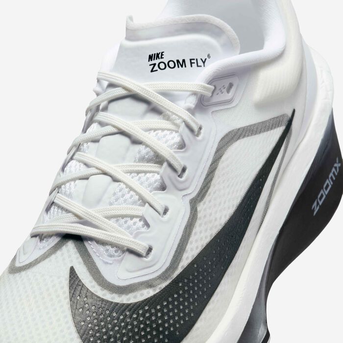 Nike Men's Zoom Fly 6 Road Running Shoes White Nike Men's Zoom Fly 6 Road Running Shoes White image number 6