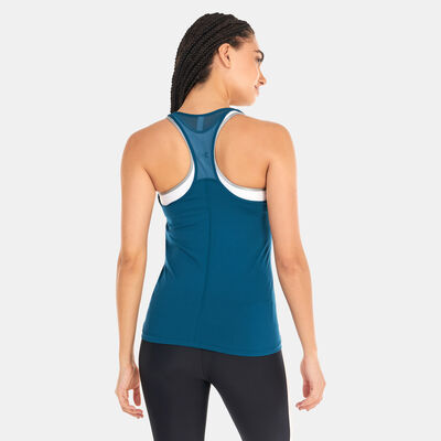 Under Armour Women's HeatGear® Armour Racer Training Tank Top Green Under Armour Women's HeatGear® Armour Racer Training Tank Top Green