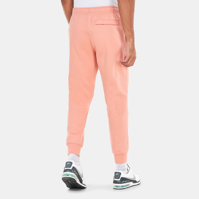 Nike Men's Sportswear Club Fleece Joggers Orange Nike Men's Sportswear Club Fleece Joggers Orange image number 1