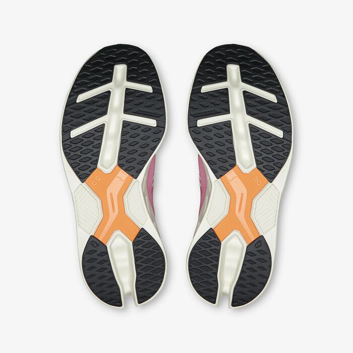 On Women's Cloudeclipse Running Shoes Orange image number 3