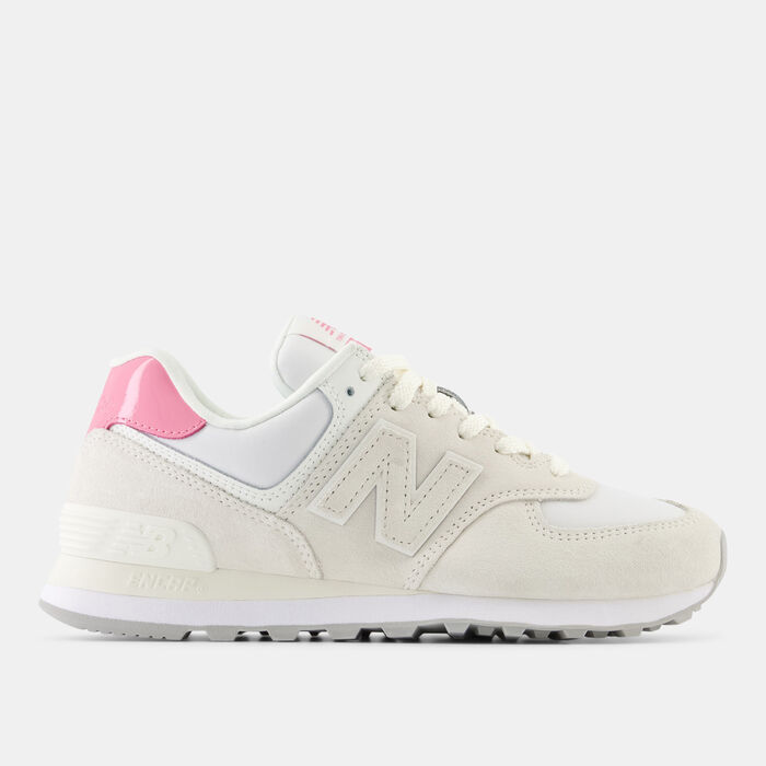 New Balance Women's 574 Shoes Pink image number 0
